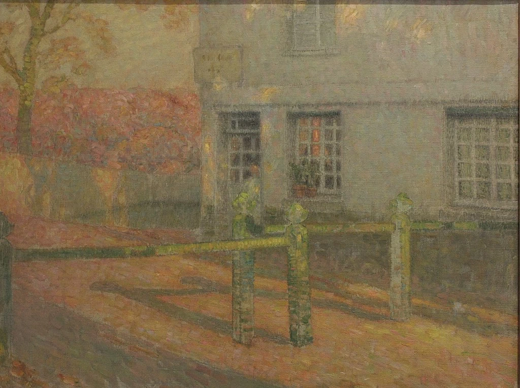 Henri Le Sidaner - 136, La barriera verde, Musée des beaux, arts de Pau